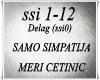 SAMO SIMPATIJA