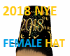 2018 NYE  FEMALE HAT