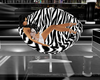 zebra club cuddle chair