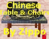 Chinese Table And Chairs