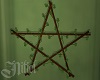 Wooden pentagram