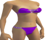 Purple shimmer bikini
