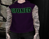 Stoned Vest Purple