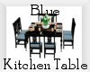 Ella Blue Kitchen Table