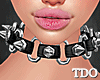 Studded Choker Black