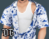 OG - V Blue & White