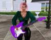 Guitar Purple