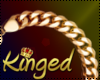 [K]Gold Curb Chain