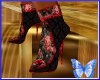 Romantic rose's boots