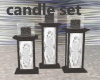 silvery s candle set
