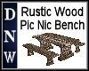 Wood Pic Nic Bench