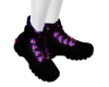 purple boots gerak