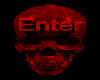 sticker skull enter