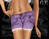 ^AZ^Purple Denim Skirt