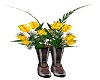 Boots Flowers