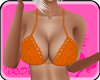 Bikini Top: Orange