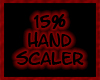 м| 15% Hand Scaler
