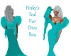 PinkysTealFurDivaBoa