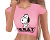 Andro Pink Snoopy Brat T