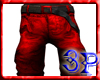(3P) Red Cargos Blk Belt