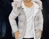 Winter Puff Coat Wht