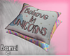 .B. Unicorn pillows