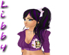 Catrina black/purple