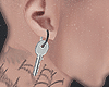 key earring.