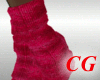 (CG)Snakeskin Boots Pink