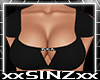 X Cam Black Crop Top X