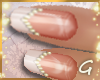 G- Wedding Nails w Pearl
