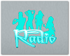 [RQ]Teal Radio Sign