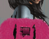 furry bag-pink