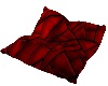 red cuddle pillow
