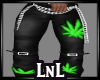 Chained weed pants