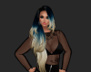 black blue blonde hair
