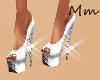 -Mm- White Heels