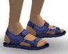 (SK) Blue Sandals