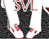 SVL*White & Red Nikes