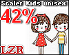 Scaler Kids Unisex 42%
