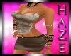 *Haze* 2 Piece Brown