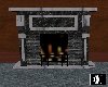 fireplace marble animate