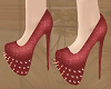 Glittery Heels (Red)