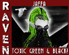 Jaffa TOXIC GREEN BLACK