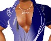 Blue Flare Muscle Shirt