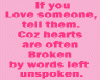 If you love someone