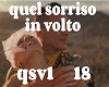 quel sorriso sul volto