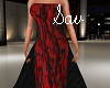 Black Crimson Gown