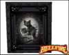 Goth Framed Black Cat