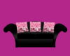 pink coach couch